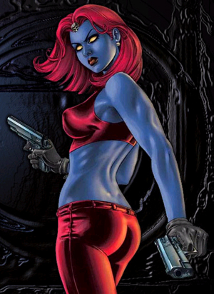 Posted by Marvelites XMen This is one bitchin' photo of Mystique look at